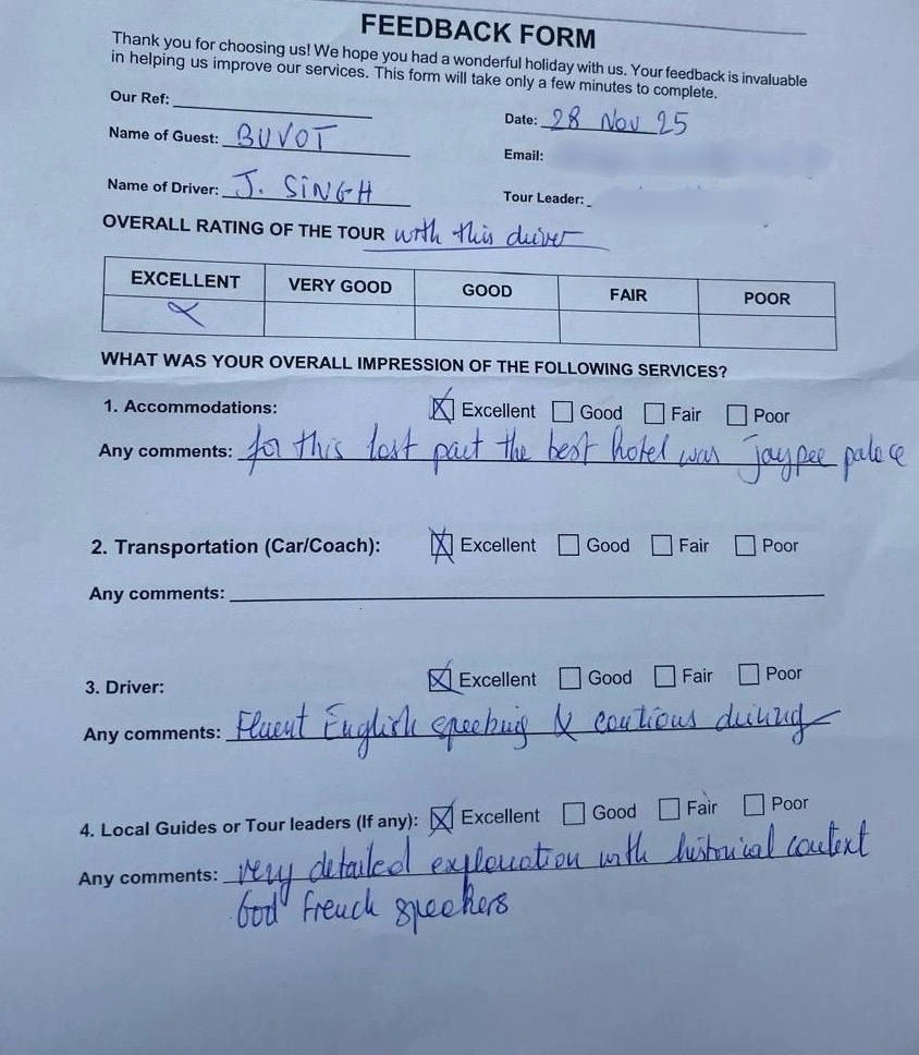 Client Feedback Form